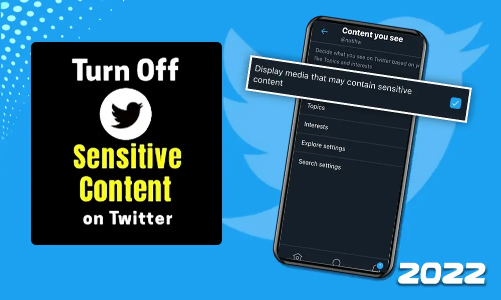 How to turn off "This tweet may contain sensitive content" on Twitter in 2023?