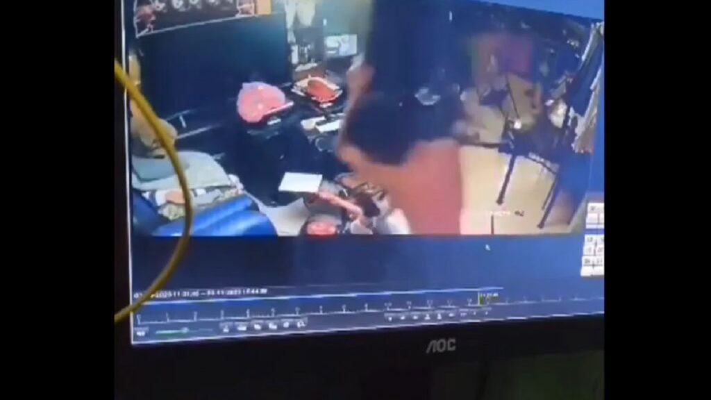 Kemberly Achas viral CCTV video Pinatay circulates on the Internet