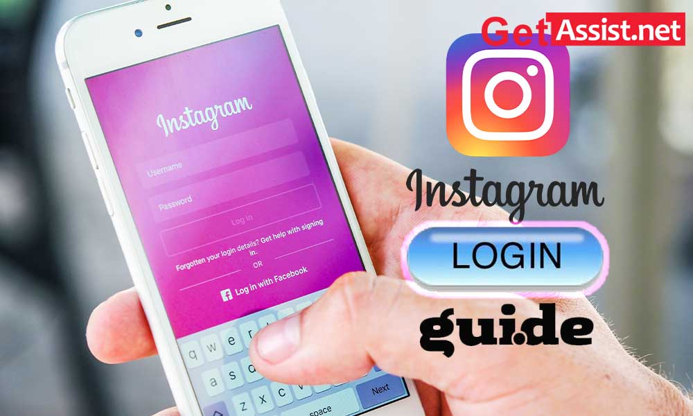 Una guía demostrativa del proceso de inicio de sesión de Instagram