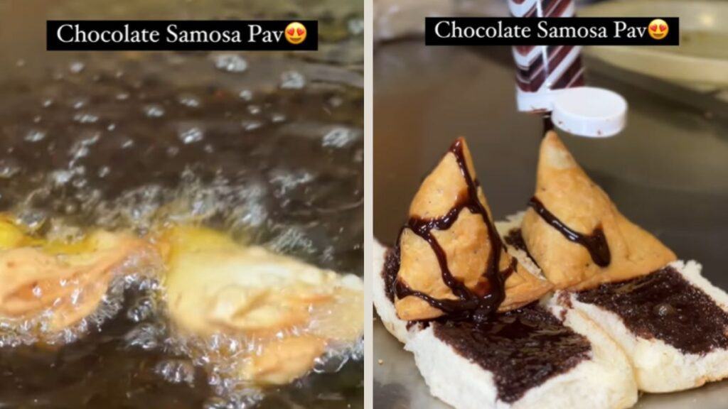 viral-video-of-chocolate-samosa-pav-leaves-netizens-baffled-watch