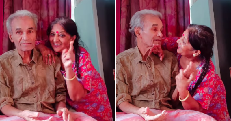 Watch: Elderly couple wows the internet with their lip-sync video on Lata Mangeshkar's 'Zindagi Ki Na Toote Ladi'