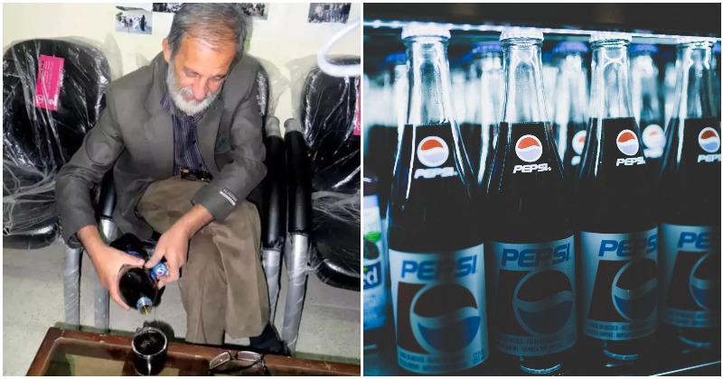 What Fizz!  Man goes 17 years without eating solid food, surviving only on fizzy drinks