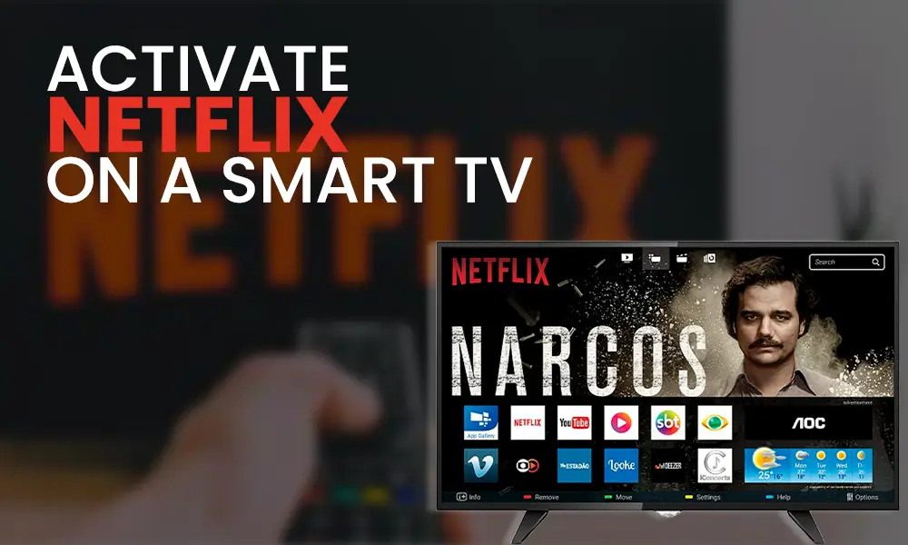 What is the Process to Activate Netflix on a Smart TV?