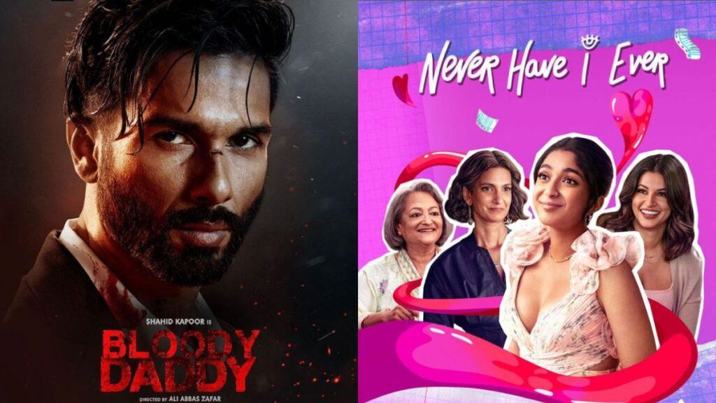 ott-releases-this-week-bloody-daddy-never-have-i-ever-2018-sonyliv-avatar-the-way-of-water-bloodhounds-arnold-netflix-disney-plus-hotstar-prime-video-jio-cinema
