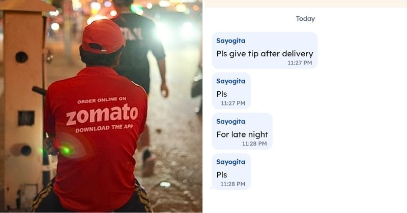 Woman Mocks Zomato Delivery Agent's Request For 'Late Night Delivery